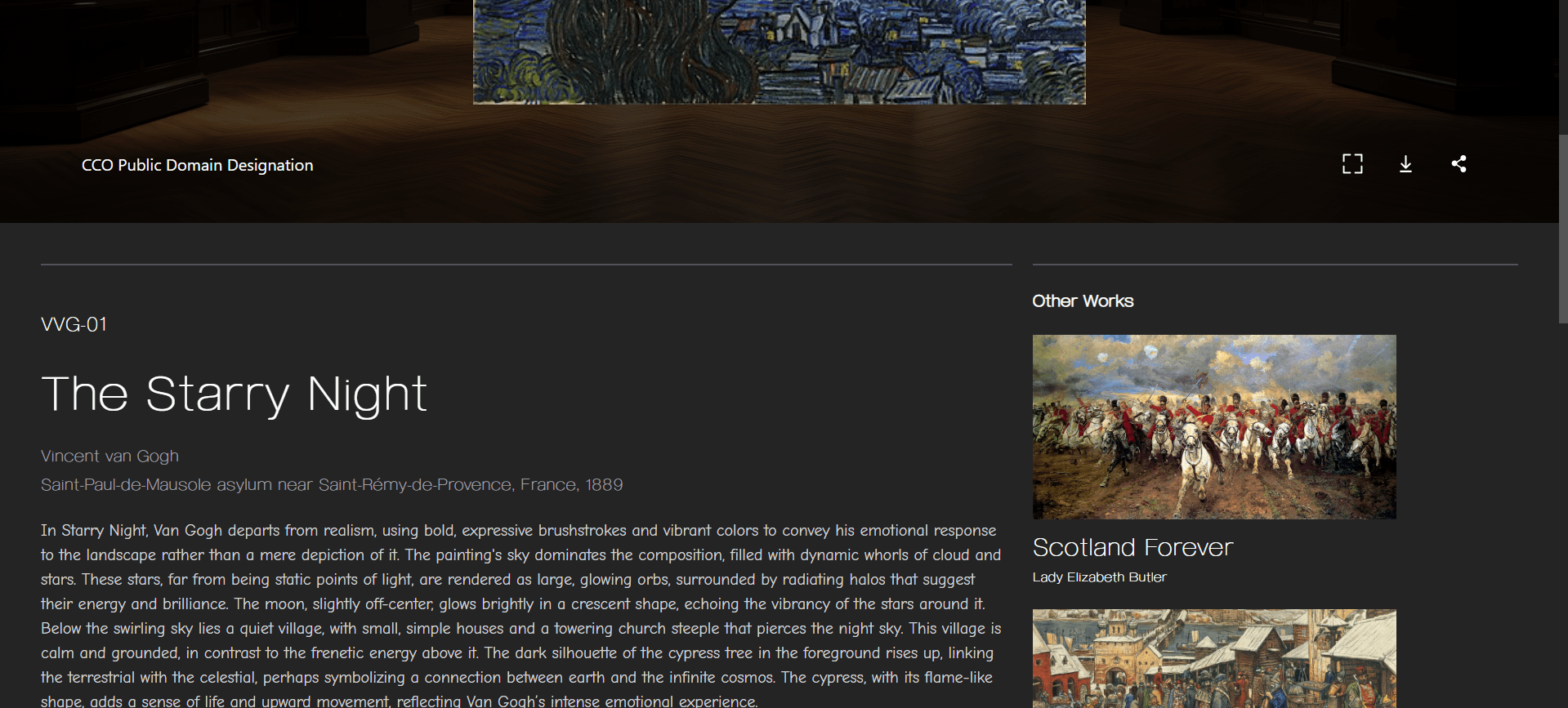 FusionWorks – Digital Artwork Gallery Platform overview 4